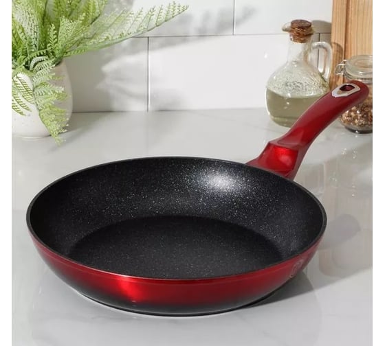 Набор посуды BerlingerHaus Black-burgundy Metallic Line 10 предметов 1631N-BH