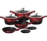 Набор посуды BerlingerHaus Black-burgundy Metallic Line 10 предметов 1631N-BH 2