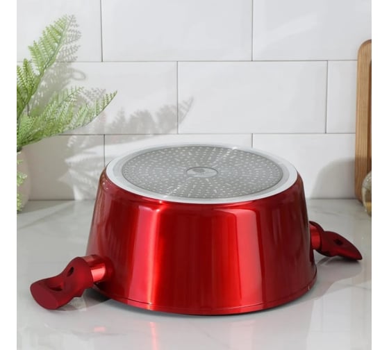 Кастрюля BerlingerHaus Burgundy Metallic Line 24 см 1257-BH