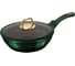 Сковорода BerlingerHaus Emerald Collection Metallic Line с крышкой, 24 см 6049-BH 2
