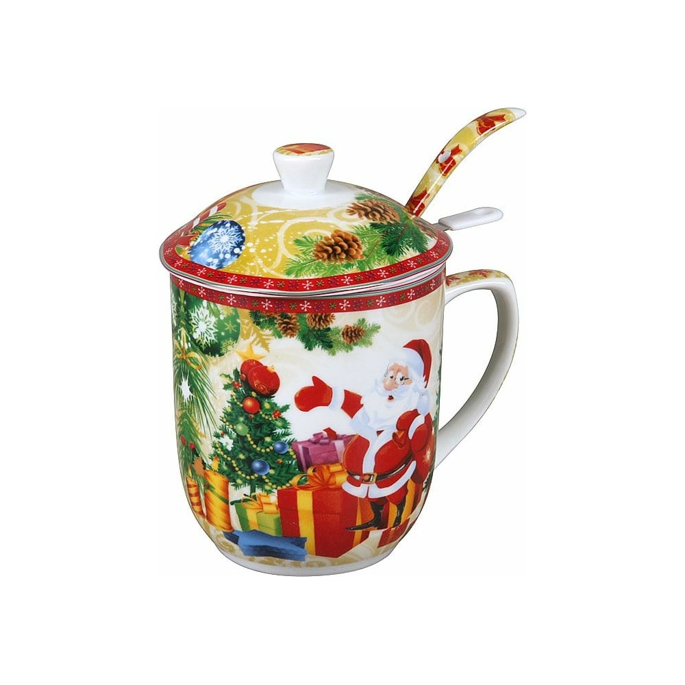 Кружка Rosenberg с заварником и ложкой R-260038 - выгодная цена, отзывы ...