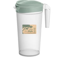 Кувшин с крышкой Phibo 1.5 л, зеленый флэк 433291109