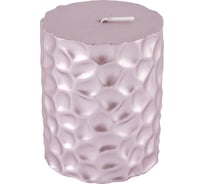 Свеча Deco Christmas Iceberg 80х65 мм розовая Волшебная страна 103390