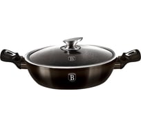 Сотейник BerlingerHaus Shiny Black Edition 24 см 6608-BH