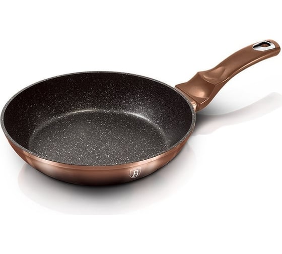 Сковорода BerlingerHaus Rosegold Noir Metallic Line 24 см 1887-BH