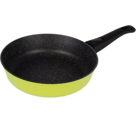 Сковорода FERCASTI Color глубокая, 28 см, литой алюминий, зелёный F/К-28-GR