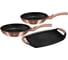 Набор посуды BerlingerHaus Rosegold Line 3 предмета 1669-BH 2