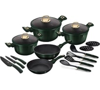 Набор посуды BerlingerHaus Emerald Collection 17 предметов 7043-BH