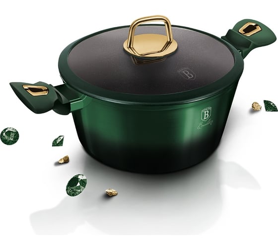 Набор посуды BerlingerHaus Emerald Collection 17 предметов 7043-BH