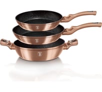 Набор посуды BerlingerHaus Rosegold Line 3 предмета 1280N-BH