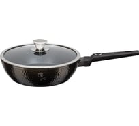 Сковорода BerlingerHaus Primal Gloss Collection со стеклянной крышкой, 24 см 6574-BH
