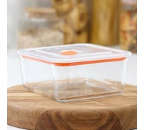 Контейнер с крышкой Доляна Дай пять, 1,2 л, 16,3х7,3 см 1626562