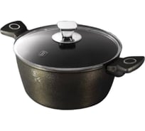 Кастрюля BerlingerHaus Crystal Collection со стеклянной крышкой, 20 см 6764-BH