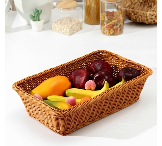 Корзина для продуктов Доляна 40х25х10 см 3803917