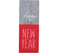Конверт для столовых предметов Доляна New year, 8,5х22 см, 100% полиэстер, фетр 4348542