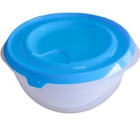 Пищевой контейнер с крышкой Каменскволокно голубой, 2л 00000030669