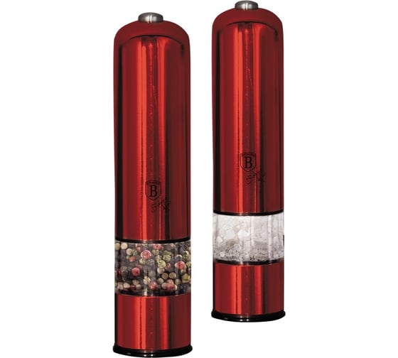 Электрическая перцемолка BerlingerHaus Burgundy Metallic Line 1+1 7217-BH