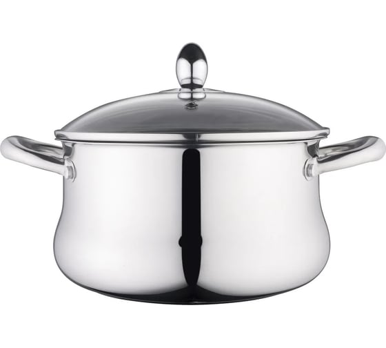 Кастрюля Bella Cucina со стеклянной крышкой, 6.6 л, 24 см 2125-BC 1