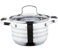 Кастрюля Bella Cucina со стеклянной крышкой, 2.1 л, 16 см 2012-BC