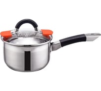 Ковш Bella Cucina со стеклянной крышкой, 1.9 л, 16 см 2097-BC