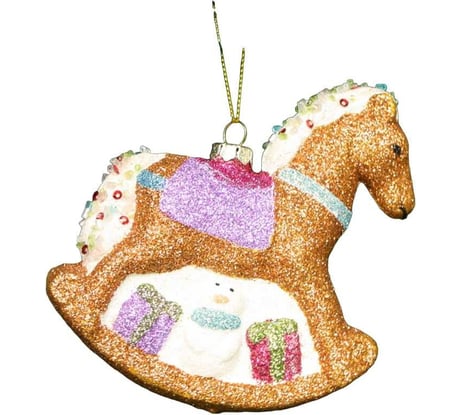 Ёлочное украшение Магия праздника ЛОШАДЬ 11 см MAG1987