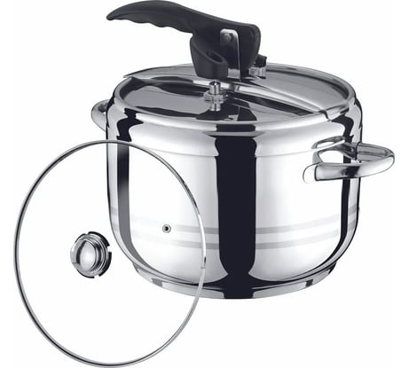 Скороварка Rainstahl 7 л, дополнительная стеклянная крышка 5602-07 RS\PS