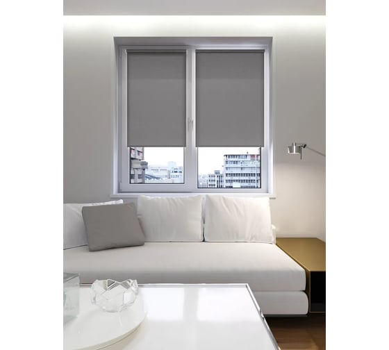 Мини роллета LEGRAND Лестер 98 на 175, графит ГП 58095645
