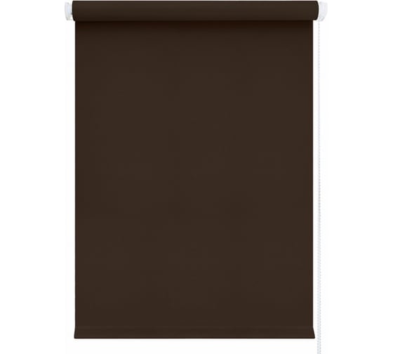 Мини-ролета LEGRAND Блэкаут 42.5x175 см шоколад 58078946 1