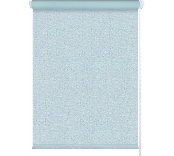 Мини-ролета LEGRAND Блэкаут Кристалл 98x175 см голубой 58069212 1