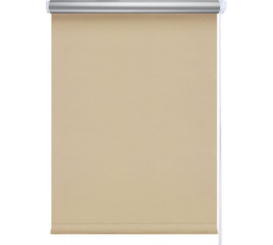 Мини-ролета LEGRAND Блэкаут сильвер 38x175 см бежевый 58089876 1