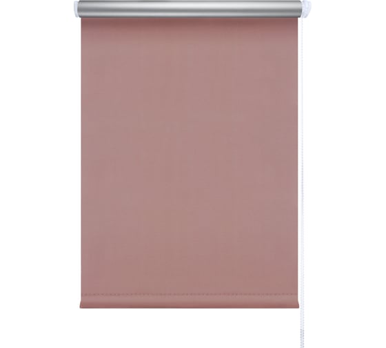 Мини-ролета LEGRAND Блэкаут сильвер 52x175 см лиловый 58089505