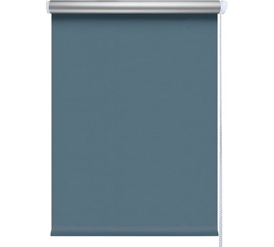 Мини-ролета LEGRAND Блэкаут сильвер 52x175 см синий 58089834 1