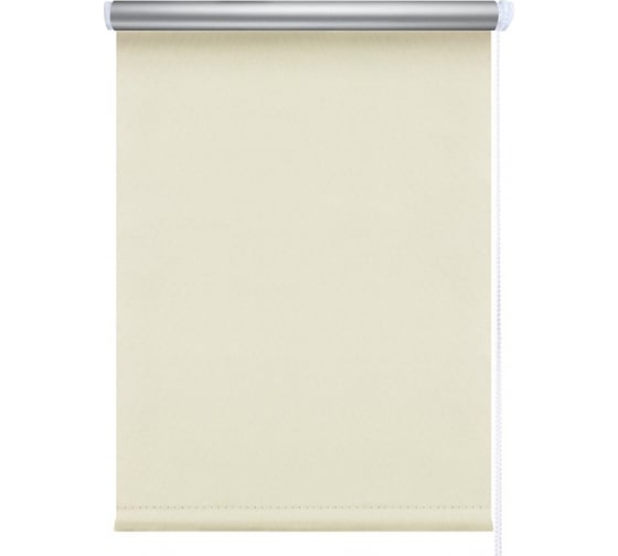 Мини-ролета LEGRAND Блэкаут сильвер 57x175 см ваниль 58089865 1