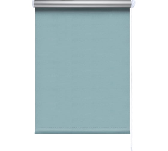 Мини-ролета LEGRAND Блэкаут сильвер 61.5x175 см бирюзовый 58089851