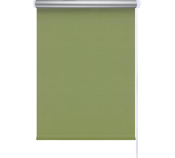 Мини-ролета LEGRAND Блэкаут сильвер 72.5x175 см зеленый 58089693