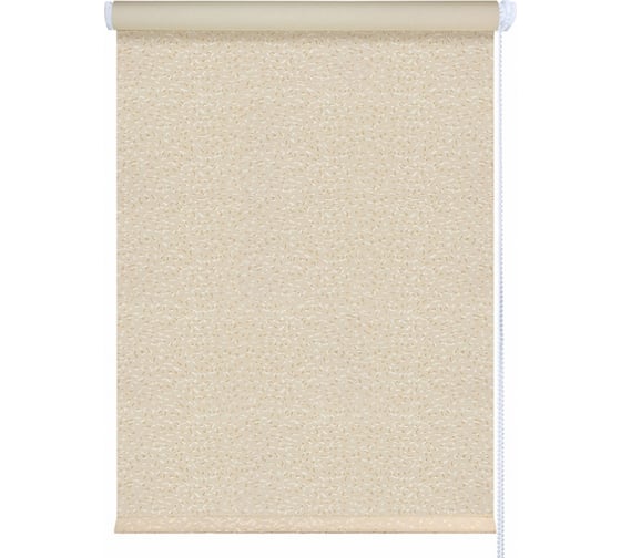 Мини-ролета LEGRAND Блэкаут Кристалл 114x175 см кремовый 58069198 1