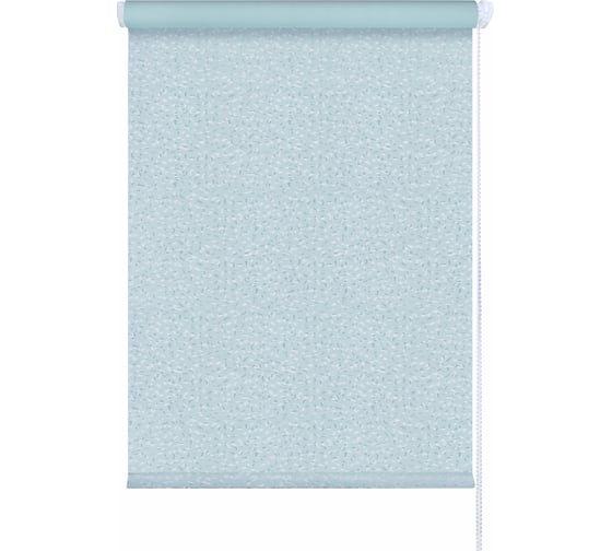 Мини-ролета LEGRAND Блэкаут Кристалл 42.5x175 см голубой 58069203 1