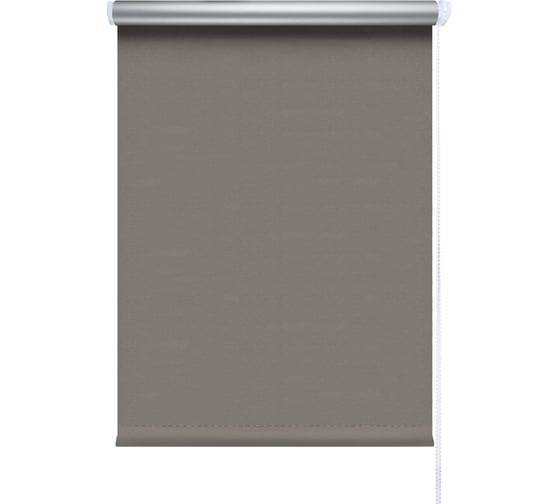 Мини-ролета LEGRAND Блэкаут сильвер 98x175 см серый 58089681 1