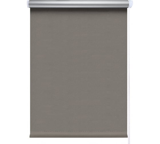 Мини-ролета LEGRAND Блэкаут сильвер 160x175 см серый 58089685 1