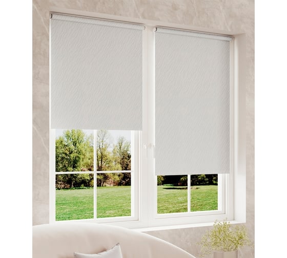 Мини-ролета LEGRAND Бриз 120x175 см серый 58078031