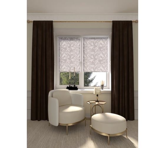 Мини роллета LEGRAND Севилия 61,5 на 175, трюфель ГП 58080840
