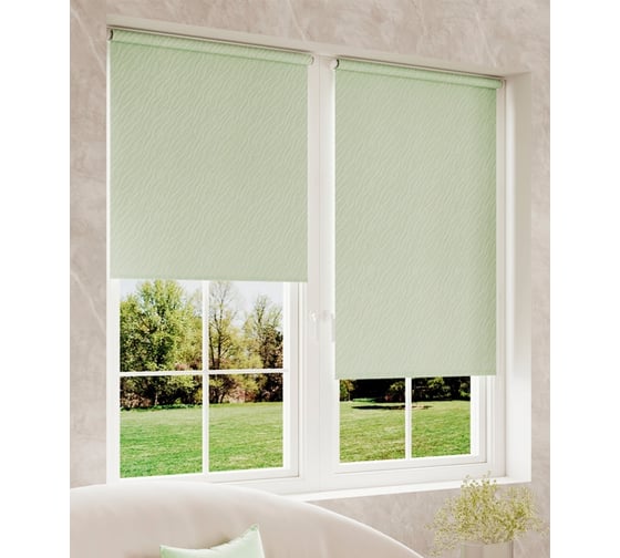 Мини-ролета LEGRAND Бриз 98x175 см салатовый 58068800