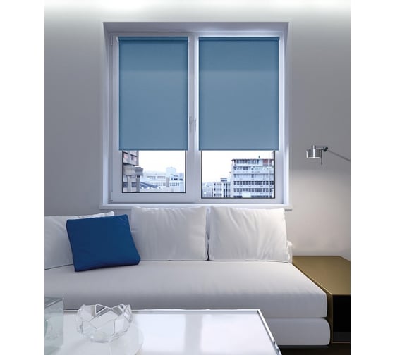 Мини-ролета LEGRAND Декор 38x175 см деним 58092153