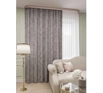 Портьера LEGRAND Карара 150 на 260, пепел розы ГП 58094725