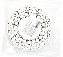 Ажурная бумажная салфетка AVIORA круглая, 14 см, 250 шт/уп 104-053