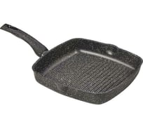 Сковорода-гриль Горница 260/260 мм, пластиковая ручка, без крышки ТБ17526