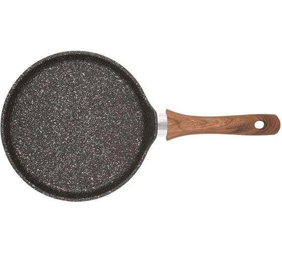 Блинная сковорода Kukmara Granit Ultra Original 240 мм с ручкой, антипригарное покрытие сбго240а