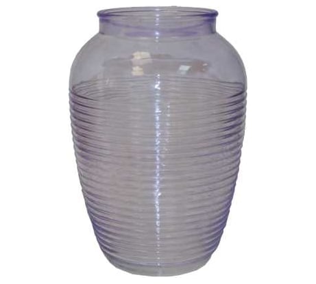 Ваза Никольский завод светотехнического стекла Луиза 2 высота 24 см лаванда 067002
