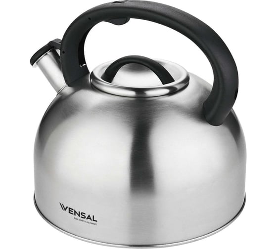 Чайник VENSAL Maitre 4.0 л, ручка из термостойкого пластика, система открывания на ручке VS3003