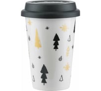 Кружка с крышкой BILLIBARRI серия Елка 375 мл 500081 806232217909